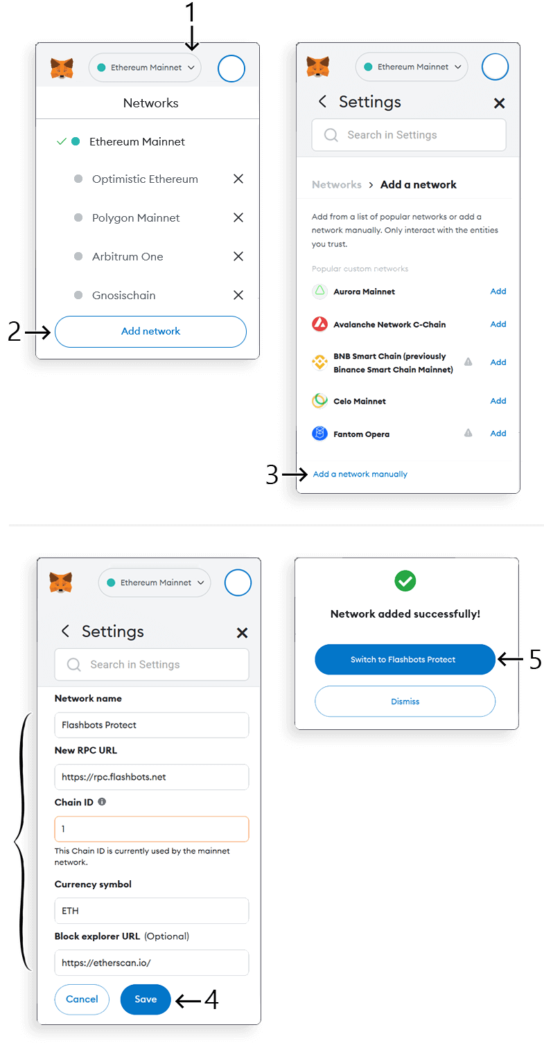 Flashbots Protect RPC Documentation