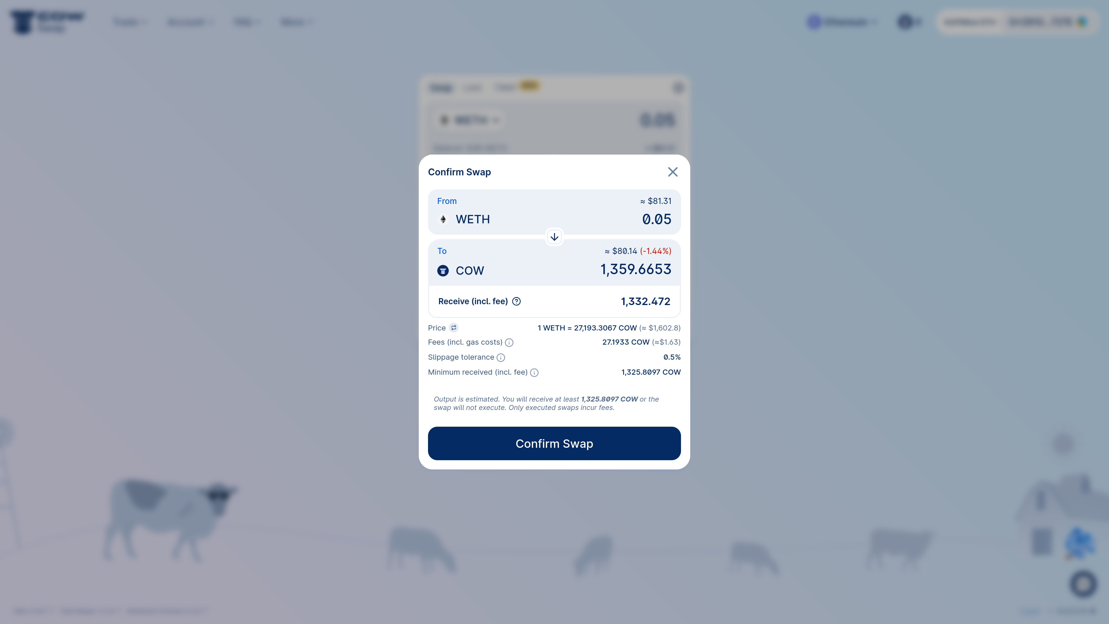 CoW Protocol order flow auction dashboard