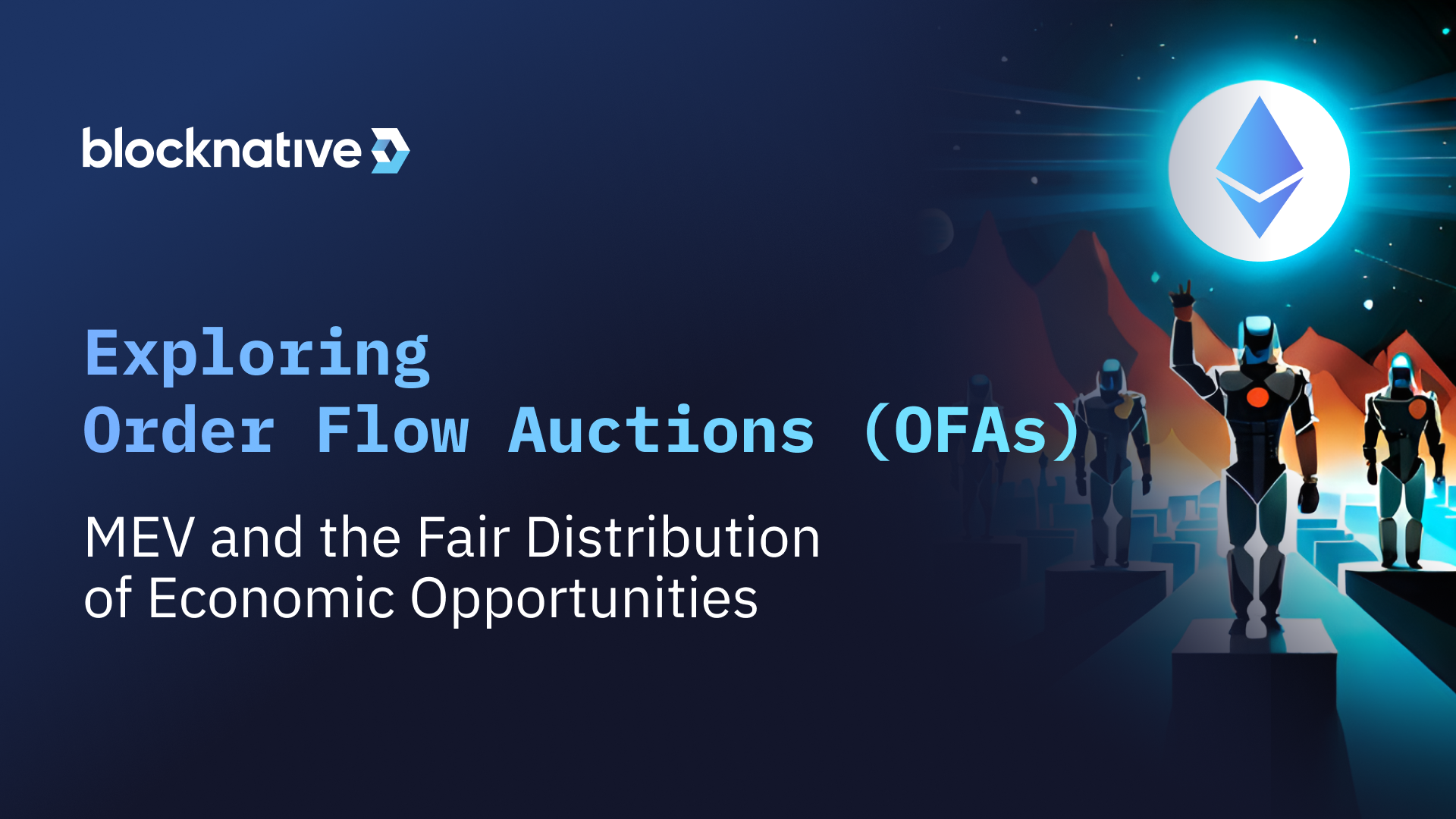 DeFi participants benefiting from fair MEV auctions