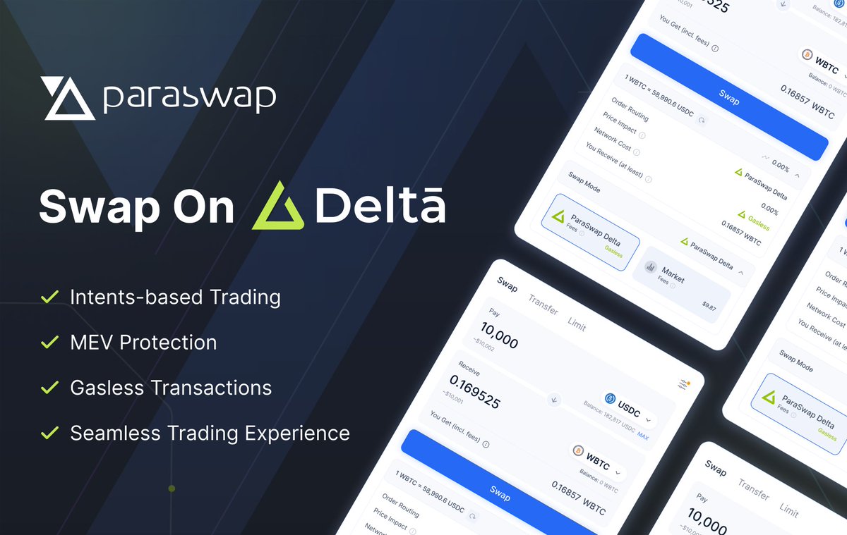 ParaSwap intent-based trading protocol DeFi