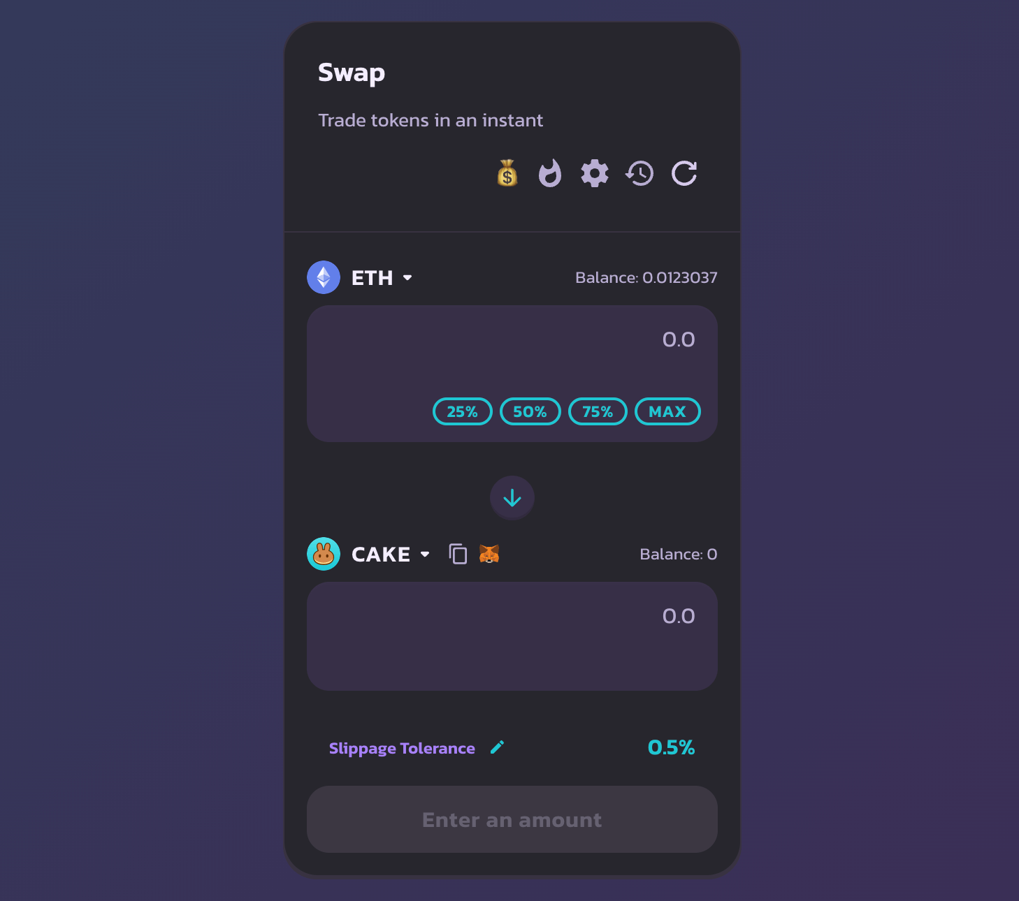 RediSwap AMM MEV redistribution user interface